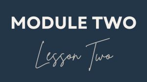 Lesson 2: Defining Weekly Goals For Succ...