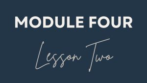 Lesson 2: Organizing with Purpose