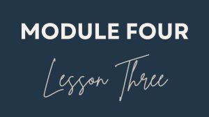 Lesson 3: End-of-Day Reflections